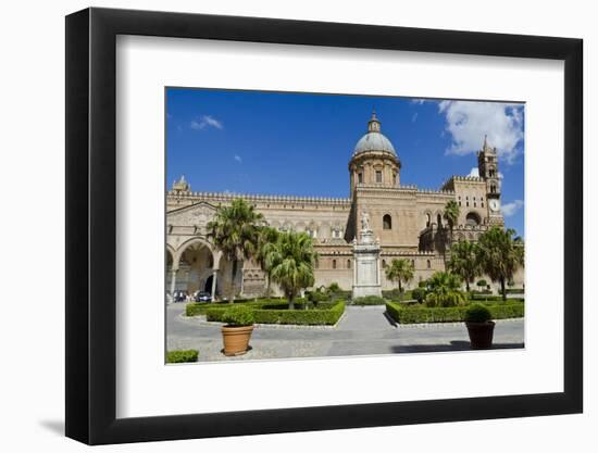 Italy, Sicily, Palermo, Cathedral Maria Santissima Assunta The Holiest Maria in Heaven-Udo Bernhart-Framed Photographic Print