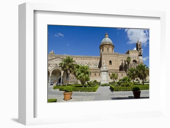 Italy, Sicily, Palermo, Cathedral Maria Santissima Assunta The Holiest Maria in Heaven-Udo Bernhart-Framed Photographic Print