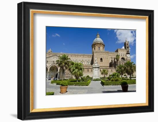 Italy, Sicily, Palermo, Cathedral Maria Santissima Assunta The Holiest Maria in Heaven-Udo Bernhart-Framed Photographic Print