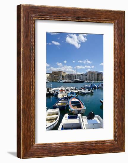 Italy, Sicily, Palermo, La Cala-Udo Bernhart-Framed Photographic Print