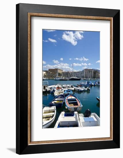 Italy, Sicily, Palermo, La Cala-Udo Bernhart-Framed Photographic Print