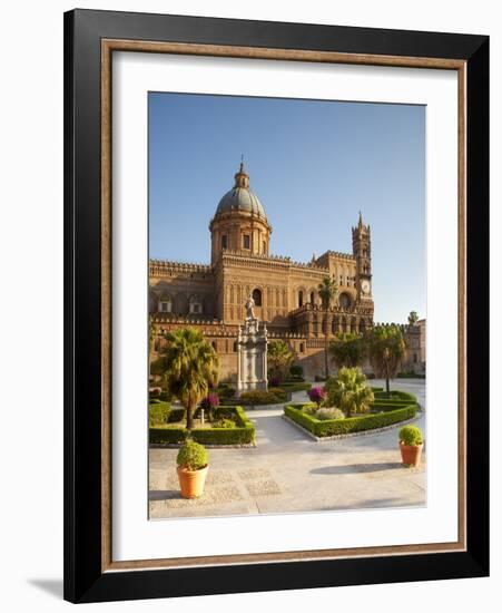 Italy, Sicily, Palermo. the Cathedral.-Ken Scicluna-Framed Photographic Print