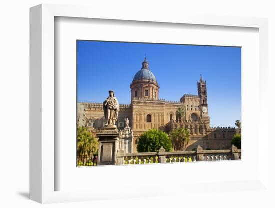 Italy, Sicily, Palermo. the Cathedral.-Ken Scicluna-Framed Photographic Print