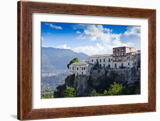 Italy, Sicily, Palermo, View at Palermo-Udo Bernhart-Framed Photographic Print