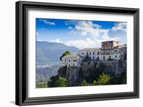 Italy, Sicily, Palermo, View at Palermo-Udo Bernhart-Framed Photographic Print