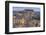 Italy, Sicily, Ragusa, Looking down on Ragusa Ibla at Dusk-Rob Tilley-Framed Photographic Print