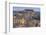 Italy, Sicily, Ragusa, Looking down on Ragusa Ibla at Dusk-Rob Tilley-Framed Photographic Print