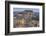 Italy, Sicily, Ragusa, Looking down on Ragusa Ibla at Dusk-Rob Tilley-Framed Photographic Print