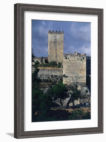 Italy, Sicily Region, Castello Di Lombardia, Enna-null-Framed Giclee Print