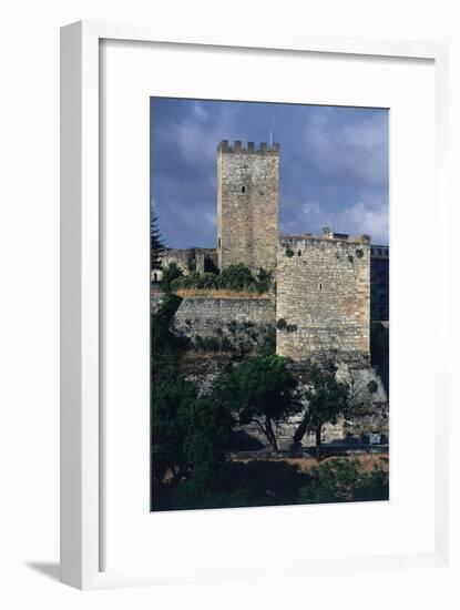 Italy, Sicily Region, Castello Di Lombardia, Enna-null-Framed Giclee Print