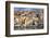 Italy, Sicily, Sciacca. the Port with the Houses in the Historic Centre.-Ken Scicluna-Framed Photographic Print