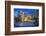 Italy, Sicily, Syracuse, Twilight Piazza Archimede-Rob Tilley-Framed Photographic Print