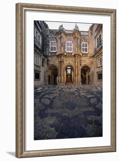 Italy, Siracusa, Ortigia Island, View of Facade of Palazzo Beneventano Del Bosco-null-Framed Giclee Print