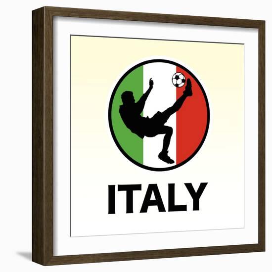 Italy Soccer-null-Framed Giclee Print