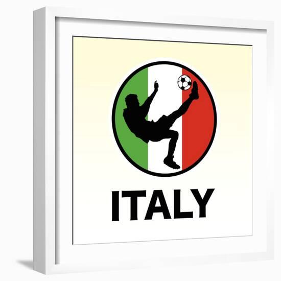 Italy Soccer-null-Framed Giclee Print