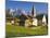 Italy, South Tyrol, Villn?Tal, St. Magdalena, Church, Mountains, 'Geislerspitzen'-Thonig-Mounted Photographic Print