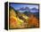 Italy, South Tyrol, Villn?Tal, St. Magdalena, Mountains, 'Geislerspitzen', Autumn-Thonig-Framed Premier Image Canvas