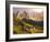 Italy, South Tyrol, Villn?Tal, St. Magdalena, Mountains, 'Geislerspitzen', Autumn-Thonig-Framed Photographic Print