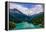 Italy, Stelvio National Park, Val Martello (Martello Valley) artificial lake-Michele Molinari-Framed Premier Image Canvas