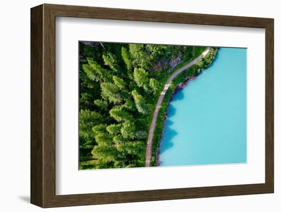 Italy, Stelvio National Park, Val Martello (Martello Valley) artificial lake-Michele Molinari-Framed Photographic Print