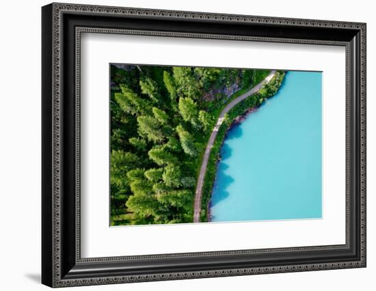 Italy, Stelvio National Park, Val Martello (Martello Valley) artificial lake-Michele Molinari-Framed Photographic Print