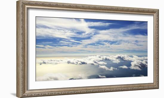 Italy, Taking Off from Rome Fiumicino Fco International Airport-Michele Molinari-Framed Photographic Print