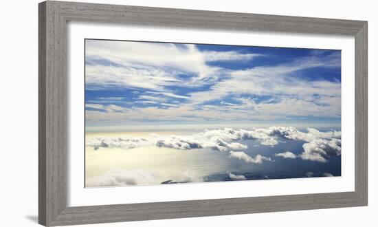 Italy, Taking Off from Rome Fiumicino Fco International Airport-Michele Molinari-Framed Photographic Print