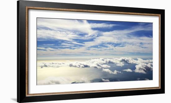 Italy, Taking Off from Rome Fiumicino Fco International Airport-Michele Molinari-Framed Photographic Print