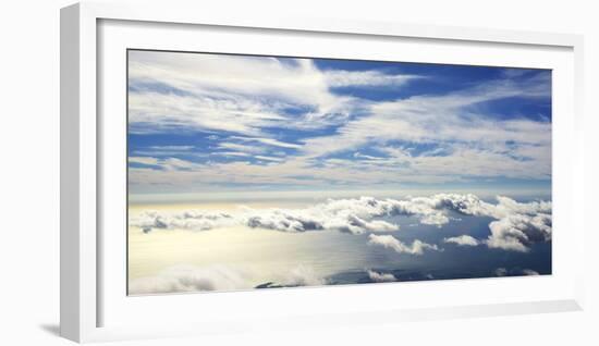 Italy, Taking Off from Rome Fiumicino Fco International Airport-Michele Molinari-Framed Photographic Print