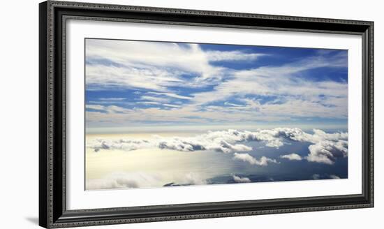 Italy, Taking Off from Rome Fiumicino Fco International Airport-Michele Molinari-Framed Photographic Print