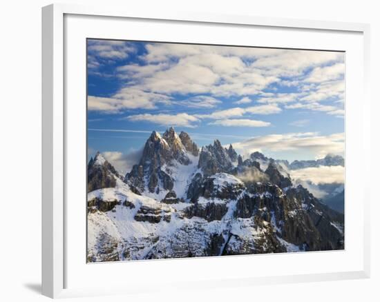 Italy, Trentino-Alto Adige, South Tyrol, Bolzano District, Alta Pusteria, Hochpustertal, Dolomiti D-Peter Adams-Framed Photographic Print