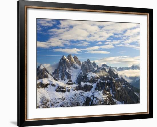 Italy, Trentino-Alto Adige, South Tyrol, Bolzano District, Alta Pusteria, Hochpustertal, Dolomiti D-Peter Adams-Framed Photographic Print