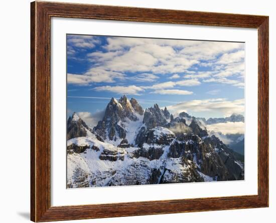 Italy, Trentino-Alto Adige, South Tyrol, Bolzano District, Alta Pusteria, Hochpustertal, Dolomiti D-Peter Adams-Framed Photographic Print