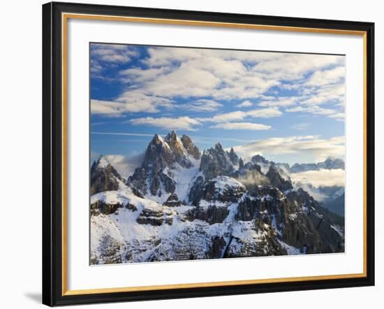 Italy, Trentino-Alto Adige, South Tyrol, Bolzano District, Alta Pusteria, Hochpustertal, Dolomiti D-Peter Adams-Framed Photographic Print