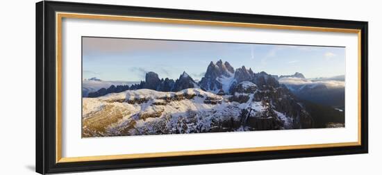 Italy, Trentino-Alto Adige, South Tyrol, Bolzano District, Alta Pusteria, Hochpustertal, Dolomiti D-Peter Adams-Framed Photographic Print