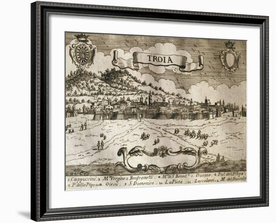 Italy, Troia, View of Troia-null-Framed Giclee Print