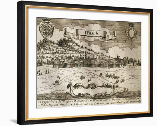 Italy, Troia, View of Troia-null-Framed Giclee Print