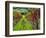 Italy, Tuscany, Chianti, Autumn Vineyard Rows-Terry Eggers-Framed Photographic Print