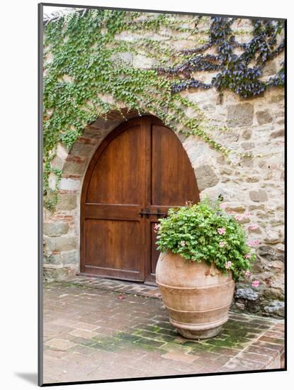 Italy, Tuscany, Chianti Region. This Is the Castello D'Albola Estate-Julie Eggers-Mounted Photographic Print