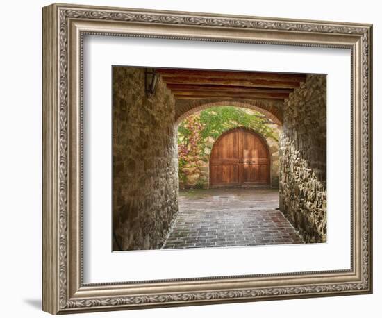 Italy, Tuscany, Chianti Region. This Is the Castello D'Albola Estate-Julie Eggers-Framed Photographic Print