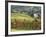 Italy, Tuscany. Farm House and Vineyard in the Chianti Region-Julie Eggers-Framed Photographic Print