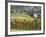 Italy, Tuscany. Farm House and Vineyard in the Chianti Region-Julie Eggers-Framed Photographic Print