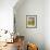 Italy, Tuscany. Farm House and Vineyard in the Chianti Region-Julie Eggers-Framed Photographic Print displayed on a wall