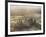 Italy, Tuscany, light filters through the fog at Belvedere House-Terry Eggers-Framed Photographic Print