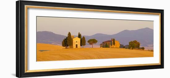 Italy, Tuscany. Little Chapel at Sunset-Jaynes Gallery-Framed Photographic Print