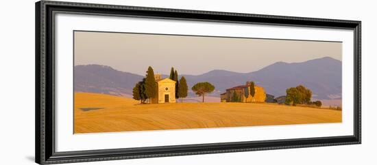 Italy, Tuscany. Little Chapel at Sunset-Jaynes Gallery-Framed Photographic Print