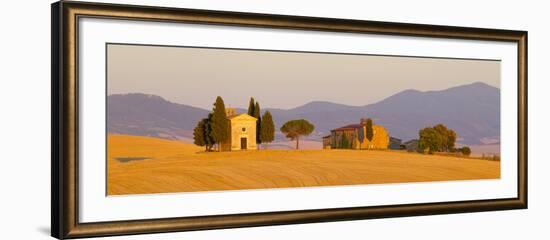 Italy, Tuscany. Little Chapel at Sunset-Jaynes Gallery-Framed Photographic Print