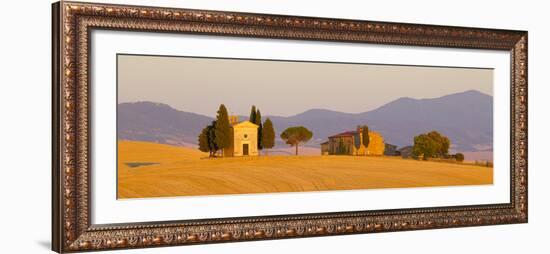 Italy, Tuscany. Little Chapel at Sunset-Jaynes Gallery-Framed Photographic Print