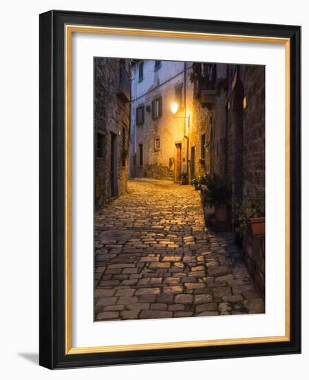 Italy, Tuscany. Montefioralle Near the Town of Greve in Chianti-Julie Eggers-Framed Photographic Print