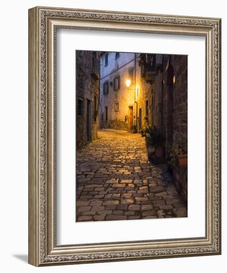 Italy, Tuscany. Montefioralle Near the Town of Greve in Chianti-Julie Eggers-Framed Photographic Print